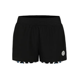 Tenisové Oblečení BIDI BADU Leoparty Styles Printed 2in1 Shorts